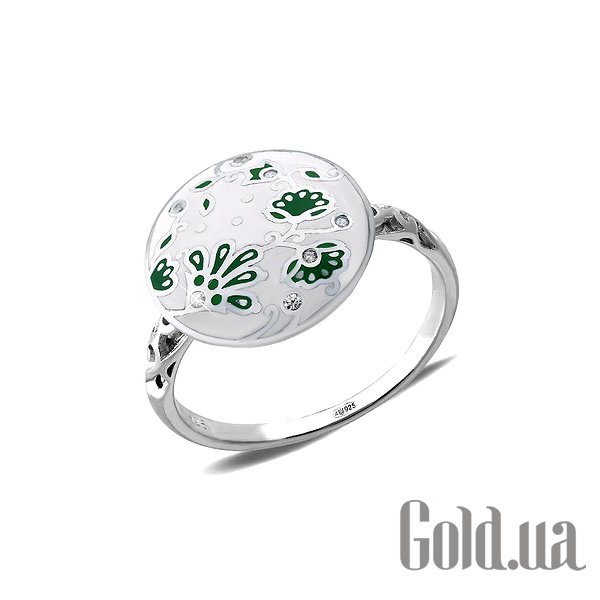 Женские кольца Lurie Jewelry, Женское серебряное кольцо с куб. циркониями и эмалью, 18
Женские кольца Lurie Jewelry, Женское серебряное кольцо с куб. циркониями и эмалью, 18