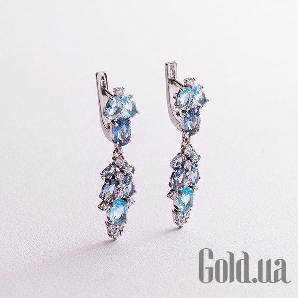 Серьги с подвесками Украина, Серебряные серьги с куб. циркониями и кварцами
Серьги с подвесками Украина, Серебряные серьги с куб. циркониями и кварцами