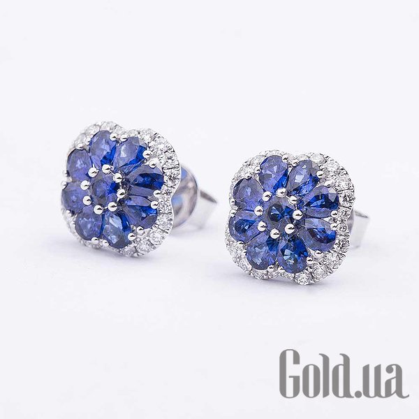 Серьги-гвоздики Украина, Золотые серьги с бриллиантами и сапфирами
Серьги-гвоздики Украина, Золотые серьги с бриллиантами и сапфирами