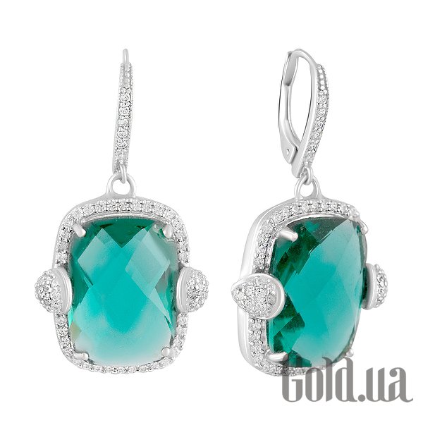 Серьги с подвесками Fresh Jewelry, Серебряные серьги с куб. циркониями и синт. изумрудами
Серьги с подвесками Fresh Jewelry, Серебряные серьги с куб. циркониями и синт. изумрудами
