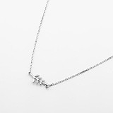 Серебряное колье