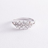 Женское золотое кольцо с бриллиантами, 1778974