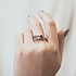 Женское золотое кольцо с бриллиантами и драгоценными камнями - фото 3