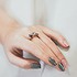 Женское золотое кольцо с бриллиантами и драгоценными камнями - фото 5