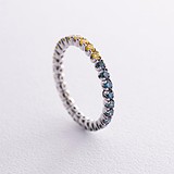 Женское золотое кольцо с бриллиантами, 1778723