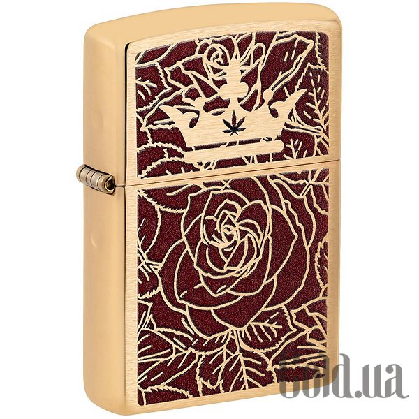 Зажигалка Zippo, Зажигалка Queen Of Bud Passionate Rose and Crown Design 47108
Зажигалка Zippo, Зажигалка Queen Of Bud Passionate Rose and Crown Design 47108