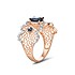 Женское золотое кольцо с сапфирами - фото 3
