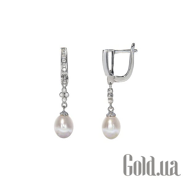 Серьги с подвесками Lurie Jewelry, Серебряные серьги с жемчугом и куб. циркониями
Серьги с подвесками Lurie Jewelry, Серебряные серьги с жемчугом и куб. циркониями