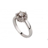 Золотое кольцо с бриллиантами, 1701683