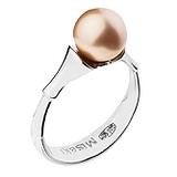 Заказать Misaki Женское серебряное кольцо с искусств. жемчугом (QCRRETHNICABEIGE) стоимость 2720 грн., в интернет-магазине Gold.ua
