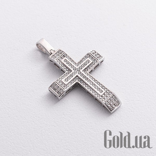 Кулон-крестик Украина, Золотой кулон с куб. циркониями
Кулон-крестик Украина, Золотой кулон с куб. циркониями