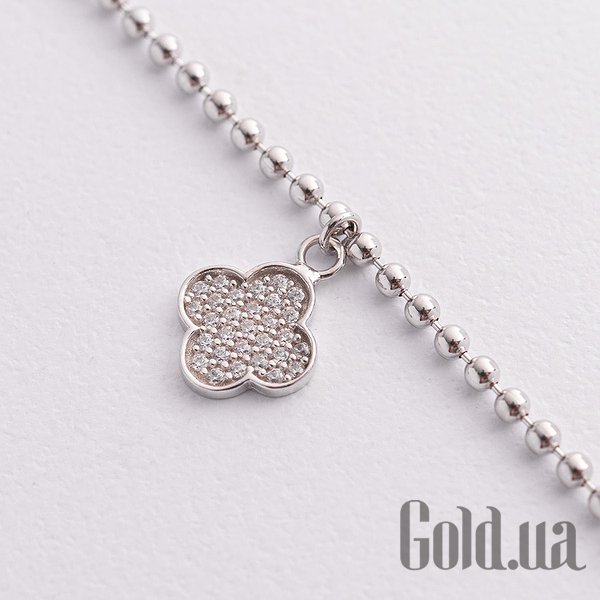 Браслет на ногу Украина, Серебряный браслет на ногу с куб. циркониями, 23
Браслет на ногу Украина, Серебряный браслет на ногу с куб. циркониями, 23