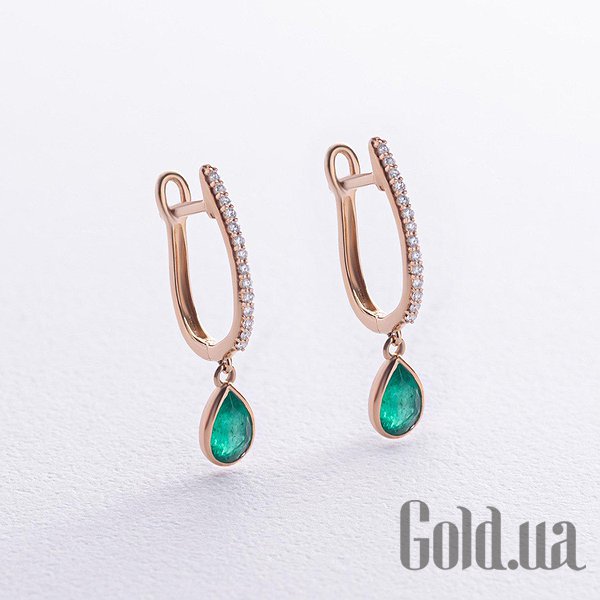 Серьги с подвесками Украина, Золотые серьги с бриллиантами и изумрудами
Серьги с подвесками Украина, Золотые серьги с бриллиантами и изумрудами
