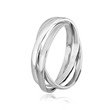 Заказать Женское серебряное кольцо (К2/419) стоимость 2470 грн., в интернет-магазине Gold.ua
