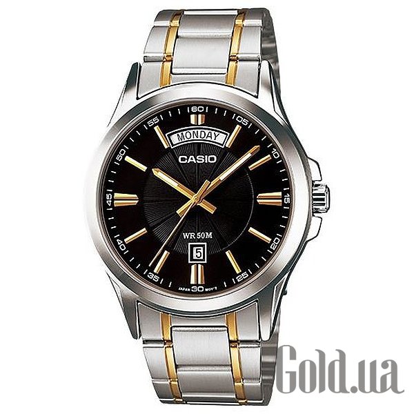 Японские часы Casio, Мужские часы Collection MTP-1381G-1AVDF
Японские часы Casio, Мужские часы Collection MTP-1381G-1AVDF
