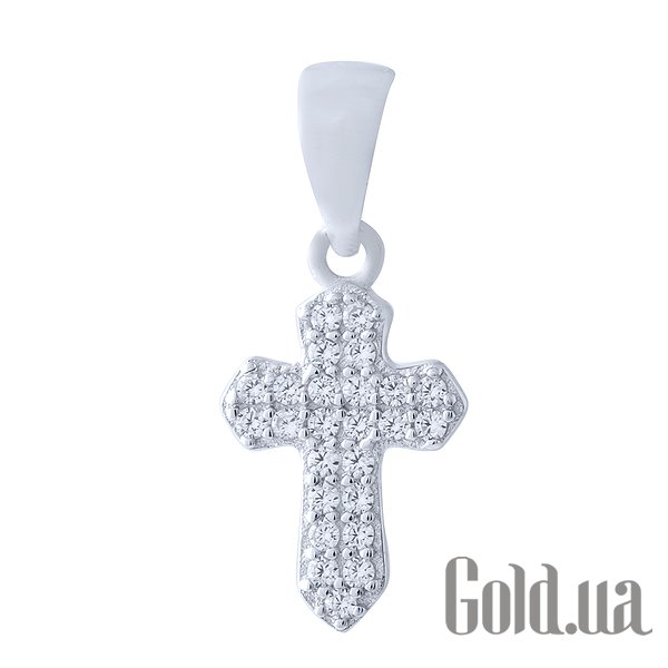 Кулон-крестик Fresh Jewelry, Серебряный кулон с куб. циркониями
Кулон-крестик Fresh Jewelry, Серебряный кулон с куб. циркониями