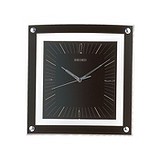 Seiko Настенные часы black Square Quartz Wall clock  QXA330K