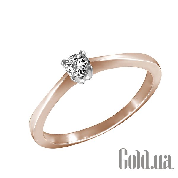 

Кольцо Lurie Jewelry, Золотое кольцо с бриллиантом, 16.5