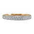 Золотое обручальное кольцо с бриллиантами - фото 2