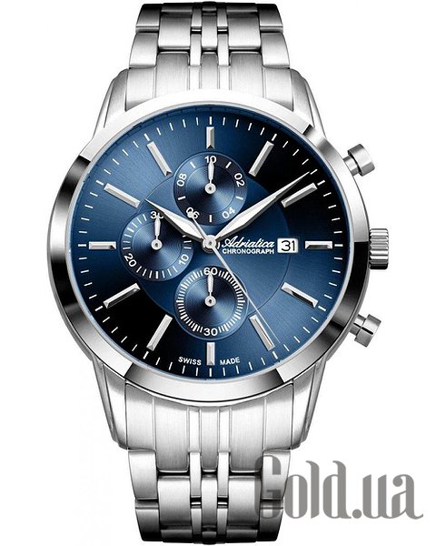 Швейцарские часы Adriatica, Мужские часы Classic Chronograph A8306.5115CH
Швейцарские часы Adriatica, Мужские часы Classic Chronograph A8306.5115CH