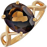 Женское золотое кольцо с раухтопазом, 1634901