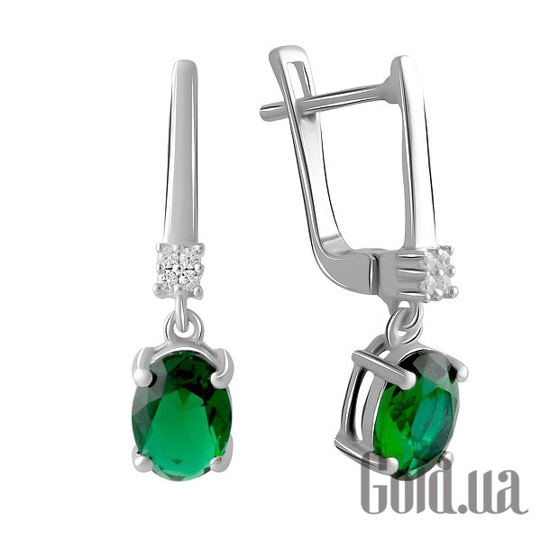 Серьги с подвесками Fresh Jewelry, Серебряные серьги с куб. циркониями и синт. изумрудами
Серьги с подвесками Fresh Jewelry, Серебряные серьги с куб. циркониями и синт. изумрудами
