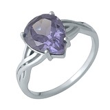 Заказать Женское серебряное кольцо с александритом (1989173) стоимость 2046 грн., в каталоге магазина Gold.ua