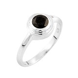 Женское серебряное кольцо с сапфиром, 1554029