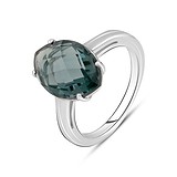 Женское серебряное кольцо с топазом, 1771629