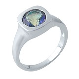 Женское серебряное кольцо с топазом, 1679983