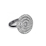 Viceroy Женское серебряное кольцо со стразами, 1508977