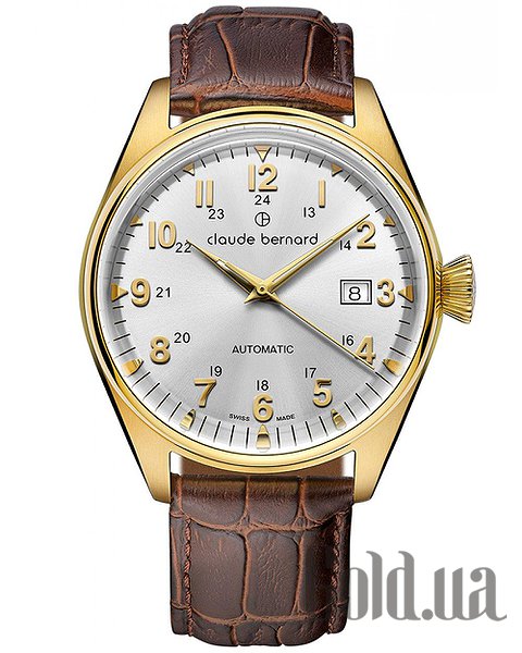 Купить Claude Bernard Мужские часы Proud Heritage Automatic Date 80132 37JC AID