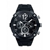 Viceroy Black Rubber Chronograph Watch 47633-55