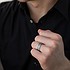 Мужское серебряное кольцо - фото 4