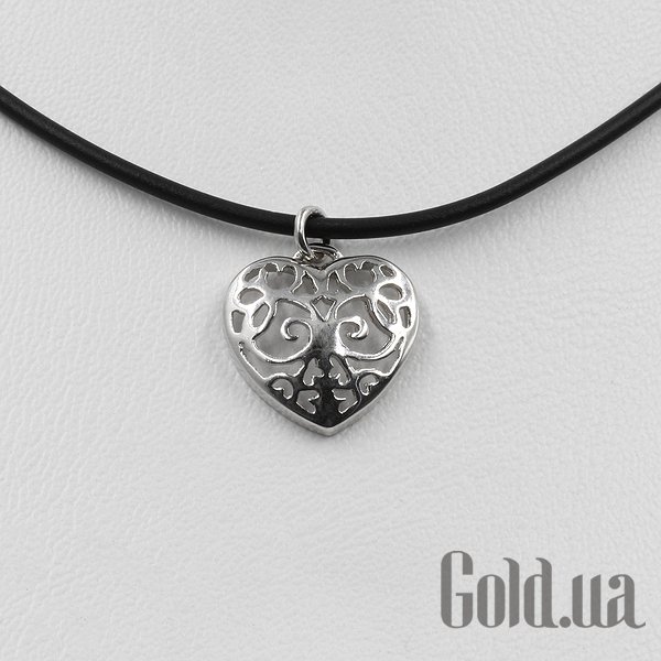 Шнурок на шею Silvex925, Каучуковый шнурок с серебряными вставками, 35
Шнурок на шею Silvex925, Каучуковый шнурок с серебряными вставками, 35