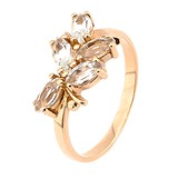 Женское золотое кольцо с кварцами, 1740937