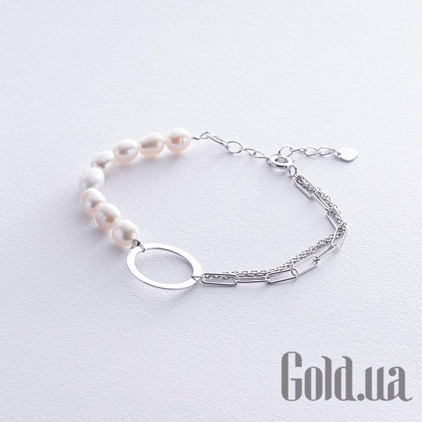 Женские браслеты Украина, Женский серебряный браслет с культив. жемчугом, 17
Женские браслеты Украина, Женский серебряный браслет с культив. жемчугом, 17