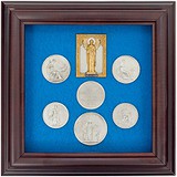 Коллаж "Пантелеймон Целитель с монетами" 0207001002, 1629579