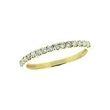 Золотое обручальное кольцо с бриллиантами, 1733775