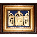 Икона "Богородица Казанская с миниатюрами", 067999