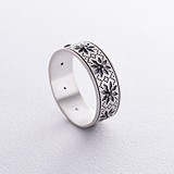 Серебряное кольцо с куб. циркониями