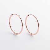 Золотые серьги