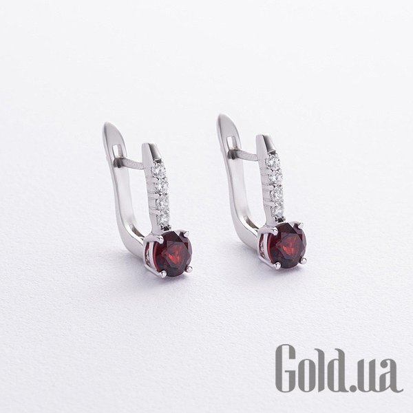 Серьги Украина, Серебряные серьги с куб. циркониями и пиропами
Серьги Украина, Серебряные серьги с куб. циркониями и пиропами