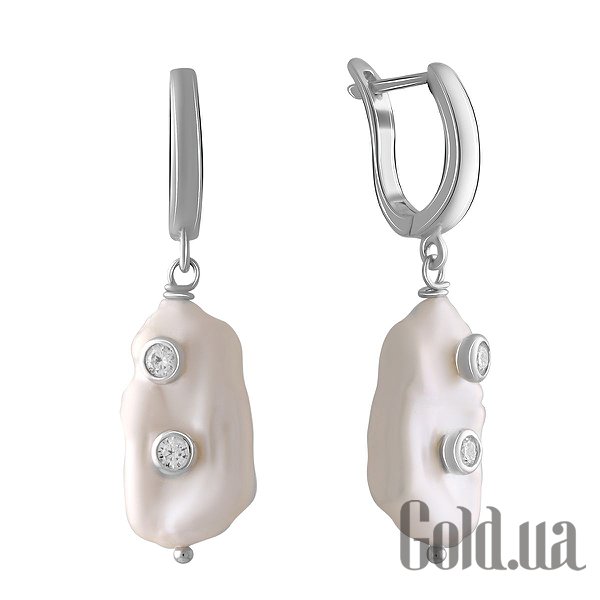 Серьги с подвесками Fresh Jewelry, Серебряные серьги с куб. циркониями и культив. жемчугом
Серьги с подвесками Fresh Jewelry, Серебряные серьги с куб. циркониями и культив. жемчугом