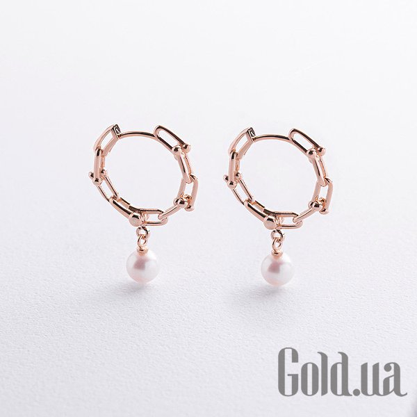 Серьги с подвесками Украина, Золотые серьги с культив. жемчугом
Серьги с подвесками Украина, Золотые серьги с культив. жемчугом