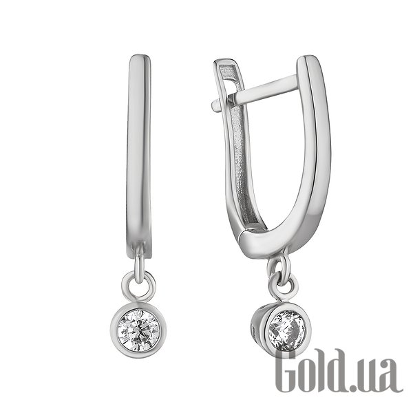 Серьги с подвесками Украина, Золотые серьги с куб. циркониями
Серьги с подвесками Украина, Золотые серьги с куб. циркониями