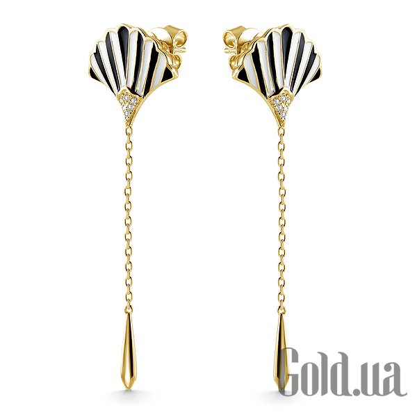 Серьги с подвесками Lurie Jewelry, Серебряные серьги с куб. циркониями и эмалью в позолоте
Серьги с подвесками Lurie Jewelry, Серебряные серьги с куб. циркониями и эмалью в позолоте