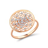 Женское золотое кольцо с топазами, 1782949