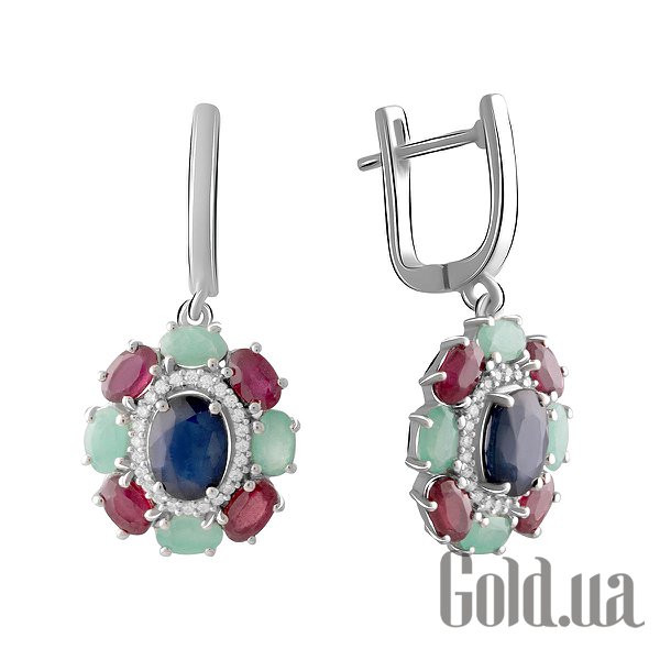 Серьги с подвесками Fresh Jewelry, Серебряные серьги с куб. циркониями, рубинами, сапфирами и изумрудами
Серьги с подвесками Fresh Jewelry, Серебряные серьги с куб. циркониями, рубинами, сапфирами и изумрудами
