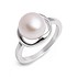 Женское серебряное кольцо с жемчугом - фото 1